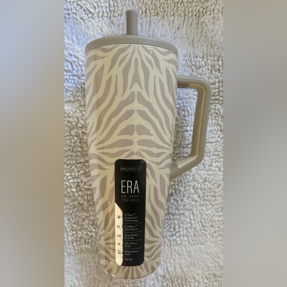 BrüMate ERA 40 oz. Tumbler in Zebra